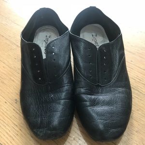 Timeless Repetto black leather Oxford shoes 39 1/2